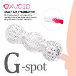 EXVOID 4D Realistic Deep Throat Erotic Oral Sexy Artificial Vagina Mouth Anal Male Masturbator Penis Exercise Blowjob Pussy