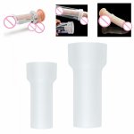 Glans Protector Cap for Penis Pump Sex Toys for Men Silicone Sleeves Vacuum Cups for Penis Enlargement Extender Stretcher