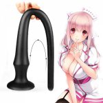 Huge Butt Plug Silicone Long Anal Dildo Plug Men Woman Gay Erotic Toys Anus Dilator Anal Expander Prostate Massage Masturbator