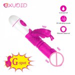 EXVOID Clitoris Stimulate Dildo Vibrator Strong Vibration Sex Shop Sex Toys for Couples Dual Vibrators for Woman G-spot Massager