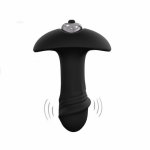 LOAEY 2 in 1 Vibrating Anal Butt Plug Adult Game Sex Toy For Men  Women Prostate Massager Waterproof  Vibrator Stimulator