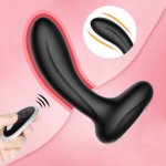 Silicone 10 Speeds Dildo Vibrator Male Vibrating Prostate Massager G Spot Stimulator Butt Anus Anal Vibrator Sex Toy for Gay Men