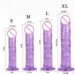 Flexible Realistic Dildo With Strong Suction Cup Super Big Penis Jelly Dildo Sex Toys for Woman Penis Masturbator Anal Plug