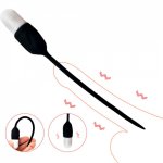 Sounding Urethral Vibrator Male Masturbator Silicone Vibrating Penis Plug Urethral Sounds Dilators Products for Men Erotic Toys
