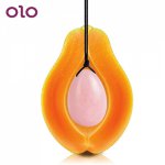 OLO Erotic Toys Kegel Balls Natural Jade Vaginal Ball Vagina Tighten Exercise Machine Vaginal Tightening Sex Toys for Women