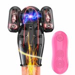12 Speeds Remote Conntrol Double Bullet Glans Vibrator For Men Penis Exerciser Penis Glans Trainer For Delay Ejaculation Sex Toy