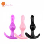 Purple Anal Plug Safe Silicone Dildo Butt G-spot Prostate Massager Adult Sex Toy For Man Woman Gay Erotic Products
