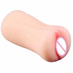 Sex Toy for Men Artificial Vagina Anal Pocket Pussy Deep Throat Male Masturbator Mouth Anus Erotic Silicone Masturbation Cup