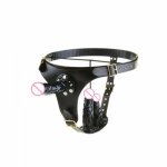 Detachable Leather Harness Strap-on Dildos Three Dongs Vagina Masturbator Anal Plug Lesbian Brief Butt Plug Sex Toys for Woman