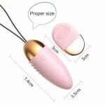 Hot 10 Frequency Vibrator USB Remote Control Jump Eggs Waterproof Adult Sex Products Sex Toys for Woman Clitoris Vaginal 11.11