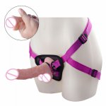 Strapon Realistic Dildo Pants For Lesbian Couples Strap On Artificial Penis With Suction Cup Harness Dildos Adult Sex Toys