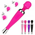 Oral Clit Adult sex product 10 frequency Rechargeable Handle Vibrator for Massager Sex Toys for Women Clitoris Nipple Stimulator