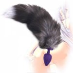 Huge Fox Tail Anal Sex Toys Large Butt Plug Dilatador Prostata Massager For Men Woman Gay Adult Anus Expansion Big Anal Beads