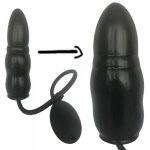 ICEPOINT Big Butt Plug Huge Inflatable Dildo Anal Plug Vaginal Stimulation Pump Realistic Penis Suction Cup Sex Toys For Women