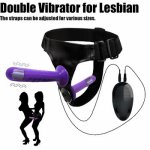 Strapon Dildo Vibrator Panties Realistic Penis Strap-on Dildo Harness Belt Gay Silicone Anal Plug Suction Cup Sex Toys For Women