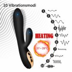 Heating G-Spot Stimulator Vibrators for Women Sex Products for Adults Sex Toy PP3