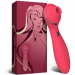 Vagina Sucking Vibrator Sex Toys for Woman 10 Speeds Vibrating Sucking G-spot Clitoris Stimulator Dildos Massager