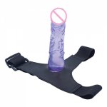 Strap on Dildos and Harness Super Soft Phallus 20*4CM Realistic Big Penis with Suction Cup Panties Sex Toys for Women Lesbian