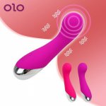 OLO 10 Speeds Dildo Vibrator G-spot Vagina Clitoris Massager Magic Wand Female Masturbator Sex Toys for Women Adult Products