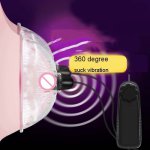 360 Degree Nipple Vibrator Suction Cup Sex Tools For Women Nipple Sucker Massager/ Blood Circulation Clit Stimulator /enlargment