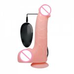 Realistic Dildos Vibrator Artificial Penis Cock with Suction Cup Remote control Sexy Dildo/Dong Women Masturbation Simulator toy