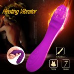 vibrator sex toys for woman Silicone Dildo vibrator USB G-spot Vibration Clitoral Stimulator Vibrator Massager Adult Toys W506
