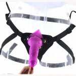 FAAK Strapon Dildo Dog Dildo Strap on Penis Adjustable Belt Animal Wolf Dildo Sex Toys for Women Lesbian Erotic Masturbate Toy