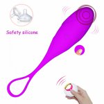 Vibrating Egg 10 Mode Remote Control Vibrators Sex Toys for Women Exercise Vaginal Kegel Ball G-spot Massage USB Rechargeable