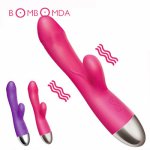 G-spot Dildo Vibrator Dual Vibration AV Stick Clitoris Stimulate Massager 30 Speed Sex Toys for Woman Silicone Female Masturbate