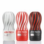 Japan Original Air-tech Reusable Vacuum Sex Cup Soft Silicone Vagina Real Pussy Sexy Pocket Male Masturbator Cup Sex toys