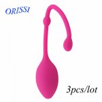 Orissi, ORISSI Geisha Ball 3pcs/lot Sex Toys Kegel Vagina Exercise Anal Trainer Ball, Silicone Body Massager Toys Sex Products