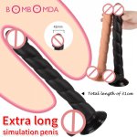 31/41/50cm Super Long Dildo With Suction Cup Soft Realistic Penis Sex Toys For Women lesbian Butt Plug Vaginal Stimulate Penis