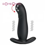 7 Speeds Vibrating Anal Butt Plug Adult Sex Toys For Men Women Prostate Massager Silicone Anal Vibrator Stimulator Masturbator