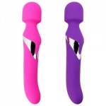 360°rotation G-Spot Av Magic Wand Massager Usb Charge Big Stick Dildo Vibrators Women clitoris Vibrator Adult Sex Toys for Woman