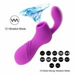 12 Speed Silicone Clit Sucker Licking Tongue sex toy Adult Clitoris stimulator Vibrator for Women Sucking vibrator