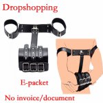 Leather Armbinder Hands Bondage Restraint Harness BDSM Sex Products for Couple Fetish Men Bondage Set Adult Novelty Sex Toys