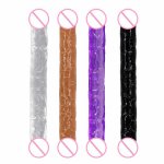 S/L Size Flexible Soft Jelly Vagina Anal Dildos for Women Double Dildo Sex Toys For Woman G-Spot Anal Massager Intimate Good