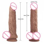 Hot Sale Diameter 4.5cm Silicone Dildo Realistic Penis For Women Strap-on Dildo Huge Dick Adult Porn Games Sexe Toy Consolador