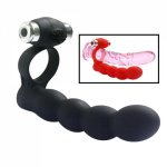 7 Modes Strapon Double Penetration Butt Plug Anal Dildo Vibrators for Women Vibrator Sex Toys for Adults Men Intimate Goods Shop