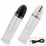 USB automatic penis extender vibrator penis enlargement pump stretcher electric vacuum pump man sex toy man