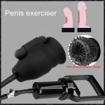 Penis Extender Penis Pump Trainer Penis Vibrator Sex Toys for Men Penis Enlargement Silicone Cock Vibrator Trainer