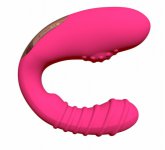 Vibrator U-shaped silicone sexy charging Toy usb clitoris anus G-spot prostate comfort device Adult Toy