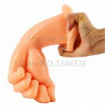 Realistic Fisting Dildo Hand Anal Plug Stopper Large Stuffed Vagina Fist Penis Dick Fetish Sex Toys For Women Men Masturbator