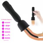 Urethra Vibrator For Men Silicone Vibrating Penis Plug Urethral Stretcher Vibes Sound For Male Gay Men Sex Toy Prostate Massager