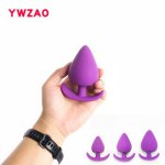 Ass Silicone Butt Plug Anal Adult Toys Sex Toy Tools For Women But Plugs Stuff Intimate Training Kit Mens Prostate Men【G04 XL】