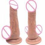 19x3.8cm Simulation Dildo Adult Masturbation Female Manual Massage Stick Sex Toys Products