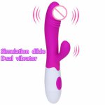 36 speeds Mute battery clit vibrating wand G Spot Vibrators for Women Dual Vibration dildo sex products adult sex toys for woman