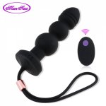 Adjustable Penis Ring Rope Anal Plug Vibrator Sex Toys for Men Silicone Ejaculation Delay Cock Ring Male Lasting Cockring Sexo