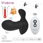 Nalone-MDD Black Dildo Vibrator Wireless Heating Remote Control Sex Product For Woman Charged Wearable Sex Toy for Couple