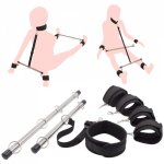 Bdsm Bondage Set For Women Collar Bdsm Fetish Slave Men Metal Spreader Bar Restraint Bar Erotic Sex Toys For Couples Adult Game